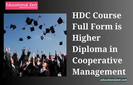 HDC Course Full Form