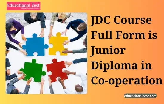 JDC Course Full Form