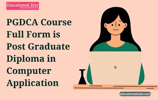 PGDCA Course Full Form