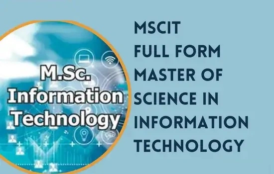 MSCIT Computer Course Full Form