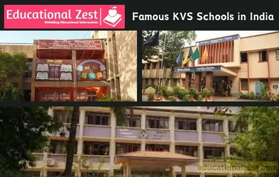 Famous KVS Schools in India